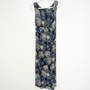 Old Navy Y2K Sleeveless Floral Rayon Maxi Dress Size 18 M Phoebe Fairy Grunge
